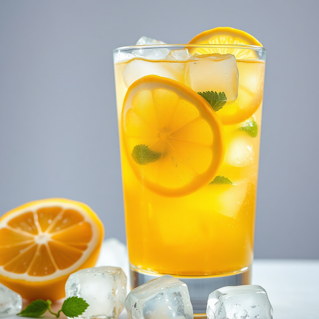 Refreshing chilled beverages